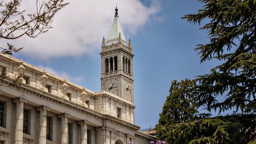 Sather Tower on the campus of U.C. Berkeley