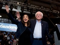 Bernie Sanders and AOC are popular with Democrats. Here’s a timeline of their alliance