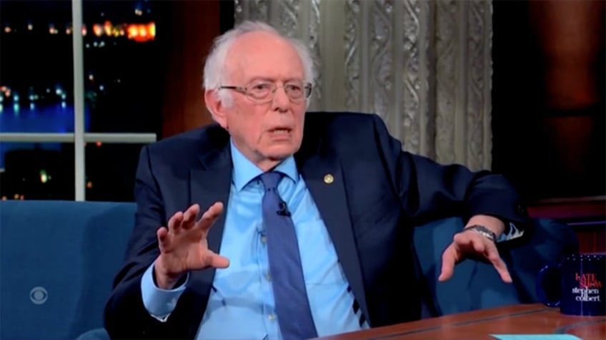 Sen. Bernie Sanders on late night