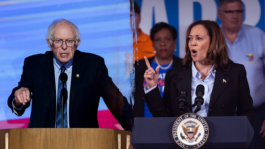 Sen. Bernie Sanders, VP Kamala Harris