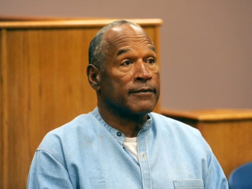 LOVELOCK, NV - JULY 20: O.J. Simpson attends his parole hearing at Lovelock Correctional C