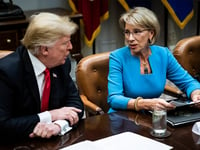 Betsy DeVos joins Trump’s call to 'disband' the Department of Education and 're-empower' families