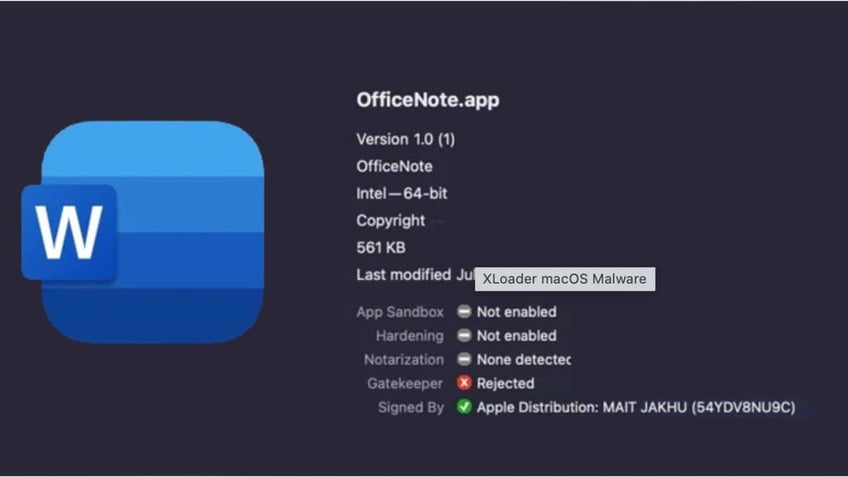 beware of this mac malware masquerading as an office productivity app