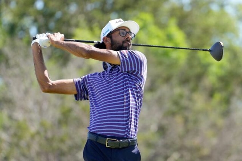 American Akshay Bhatia fired a two-under par 70 to stretch his lead to five strokes after
