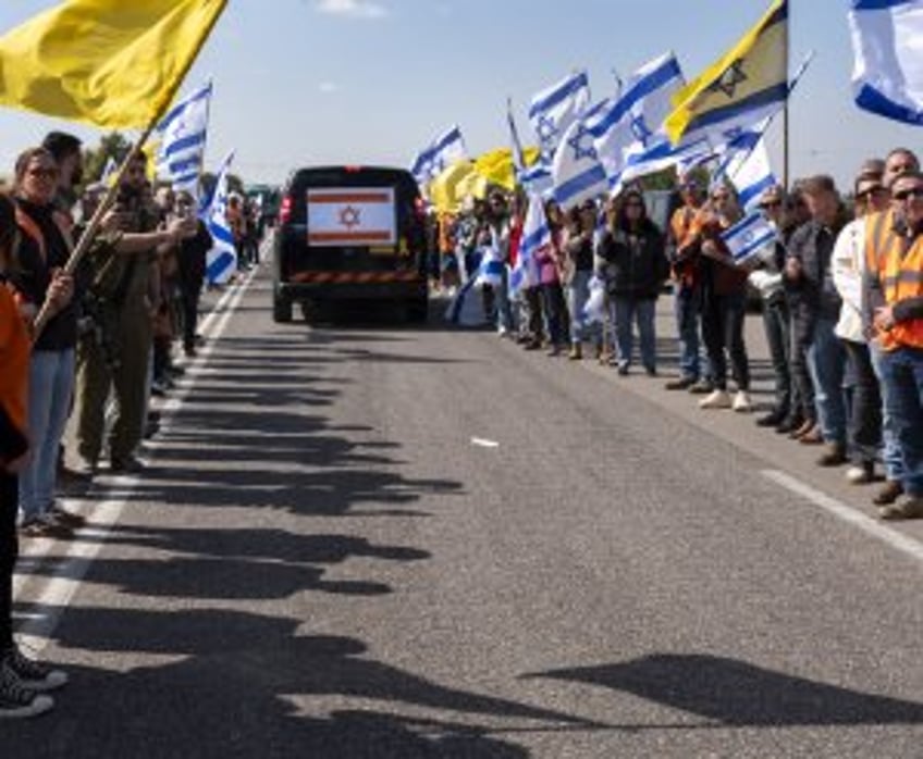 Bibas family funeral draws thousands of Israelis mourning the former Hamas hostages