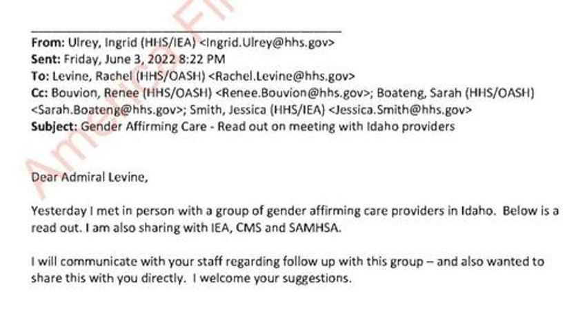 biden admin covertly pursued gender affirming care for kids in states where the practice is banned
