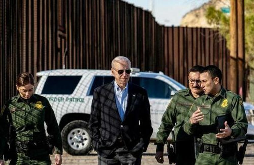 biden admin scrambling to auction off border wall sections before trump takes office