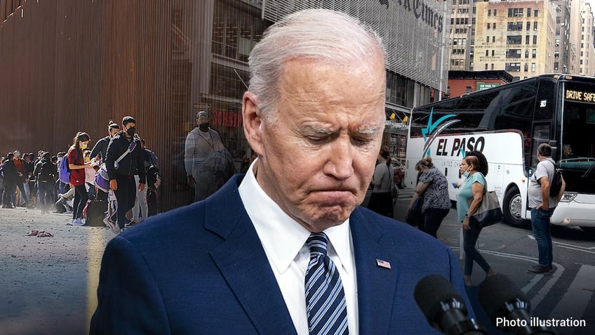 biden administration accused of hypocrisy for proposing border wall amid migrant crisis