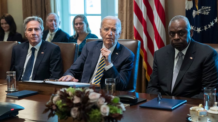 Biden in Sept. 20, 2024, Cabinet meeting