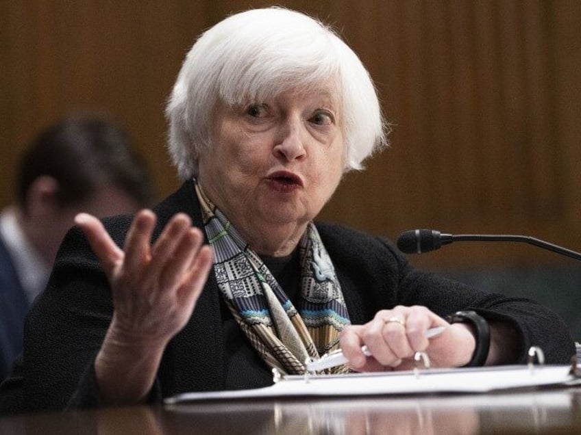 Treasury Secretary Janet Yellen testifies before the Senate Finance Committee about Presid