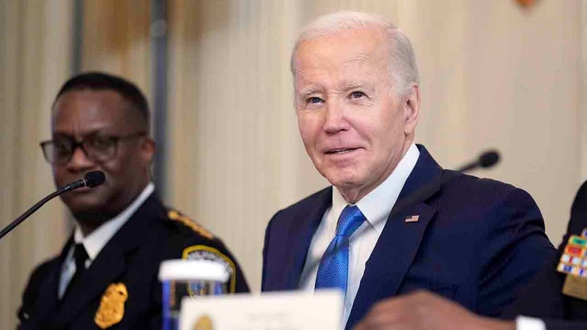 Biden meets with law enforcement officials