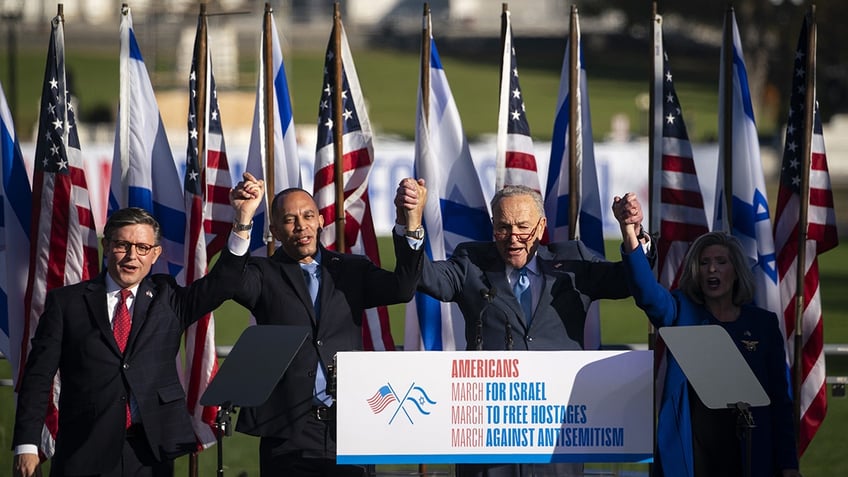 biden allies condemn far left calls for cease fire in israel hamas war americans remain pro israel