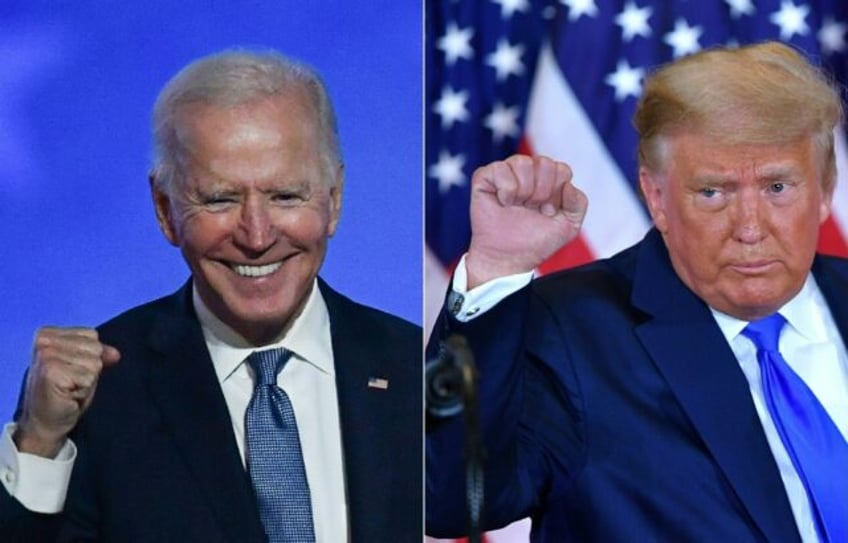 The Democratic Party of President Joe Biden (left) has helped several extremist primary ca