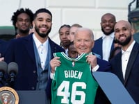 Biden appears to forget name of Celtics, reveals Secret Service code name during team's White House visit