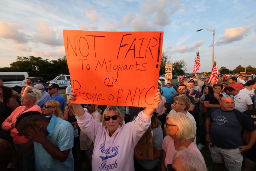 biden approves migrant camp at nyc airfield despite residents opposition