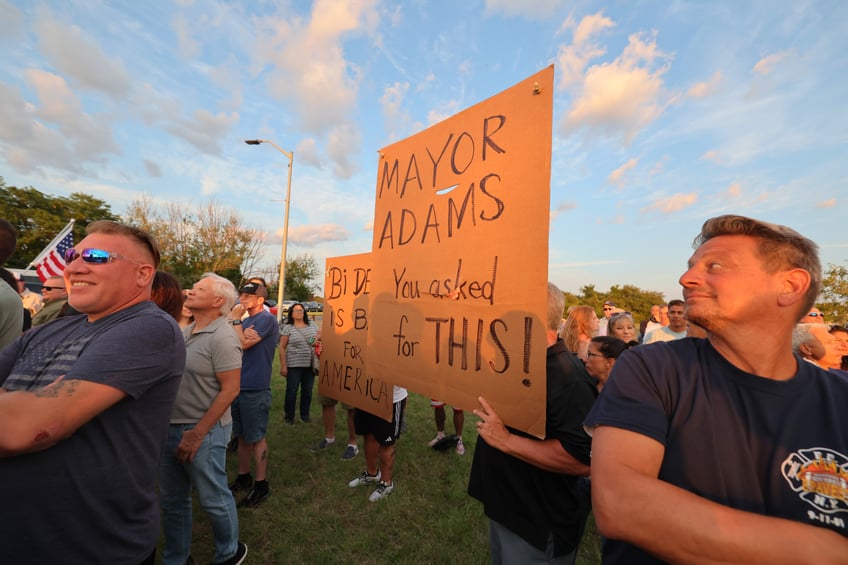 biden approves migrant camp at nyc airfield despite residents opposition