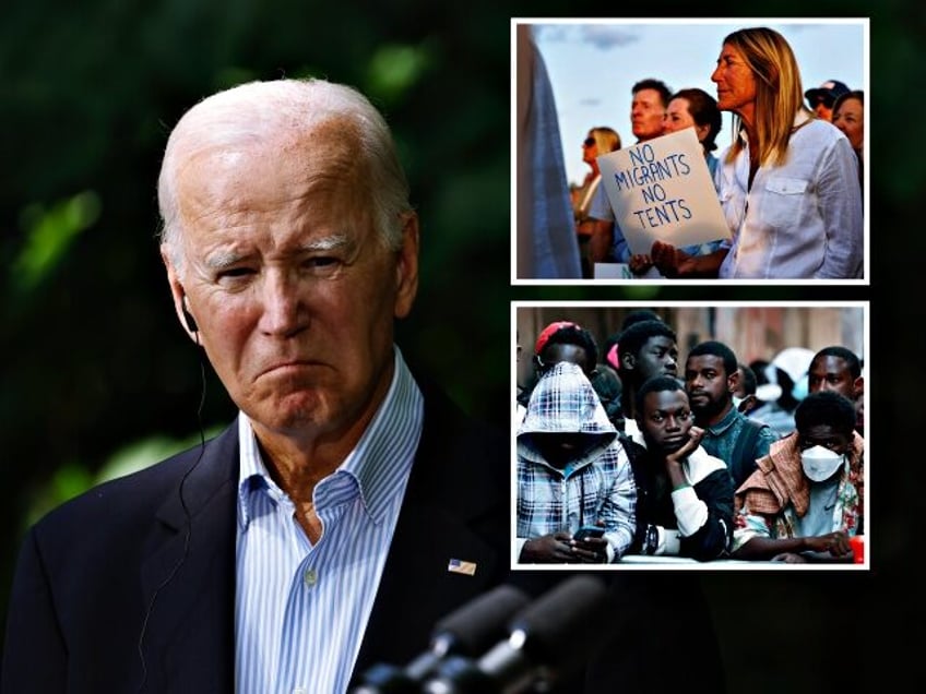 biden approves migrant camp at nyc airfield despite residents opposition