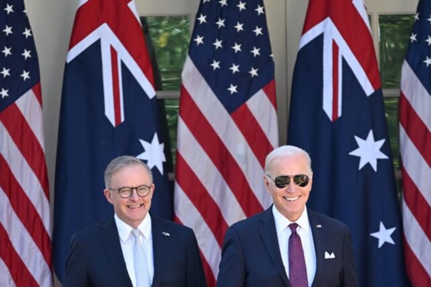 biden australian pm hail alliance on lavish state visit