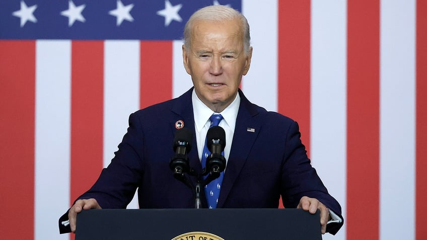 President Joe Biden closeup shot