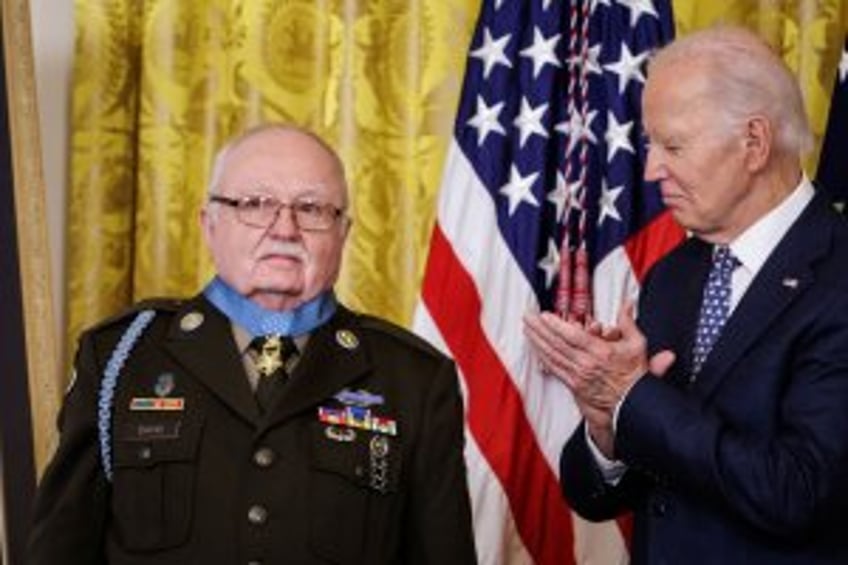 Biden bestows Medal of Honor, highest military award, to 7 U.S. Army soldiers