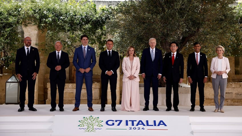 G7 leaders