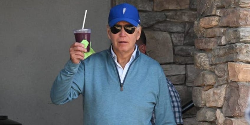 biden booed by onlookers while speaking to press in lake tahoe california