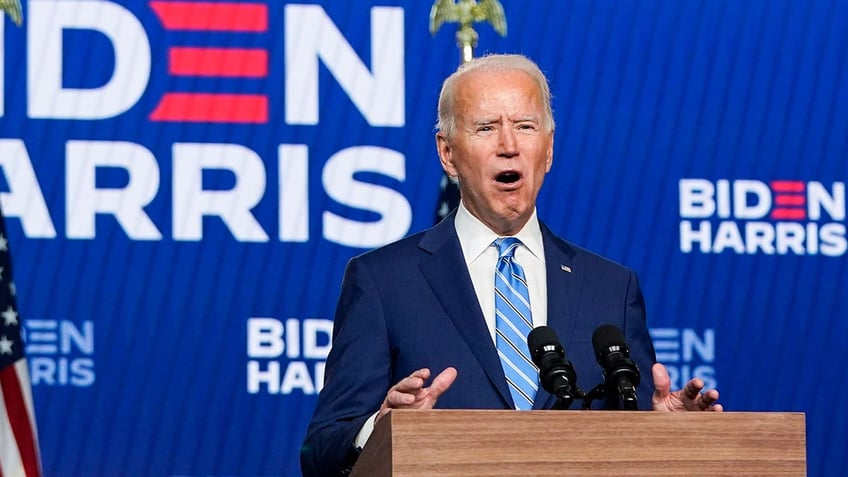 biden campaign attacks speaker johnson over views on same sex relations ignores presidents past comments