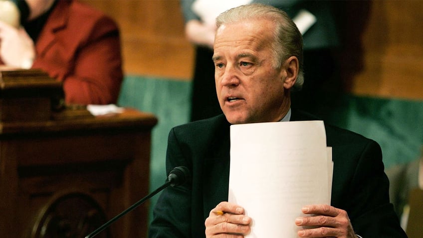 biden campaign attacks speaker johnson over views on same sex relations ignores presidents past comments