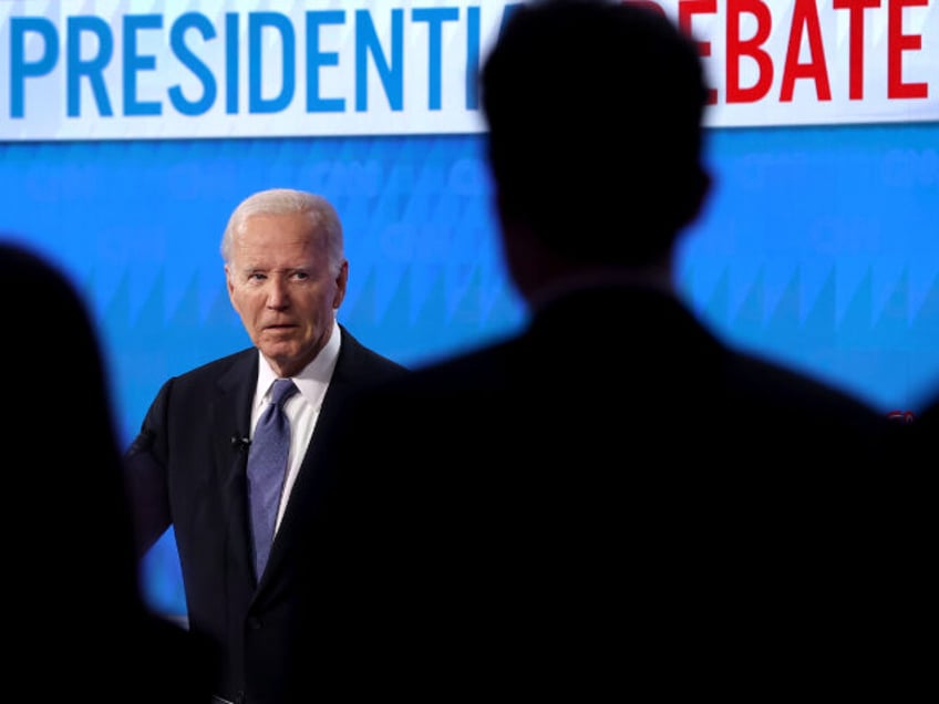 Donald Trump And Joe Biden Participate In First Presidential Debate