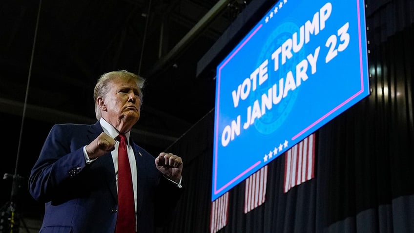 Trump at New Hampshire rally