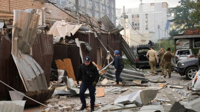 Police officers in Ukraine