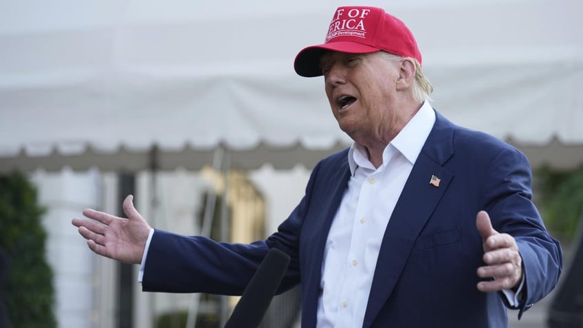 Donald Trump speaking