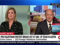 Biden Co-Chair Coons: Hamas Is Rejecting Ceasefire Offers, But We’ll Be Able to Restrain Israel, War Will ‘Strain’ Relations