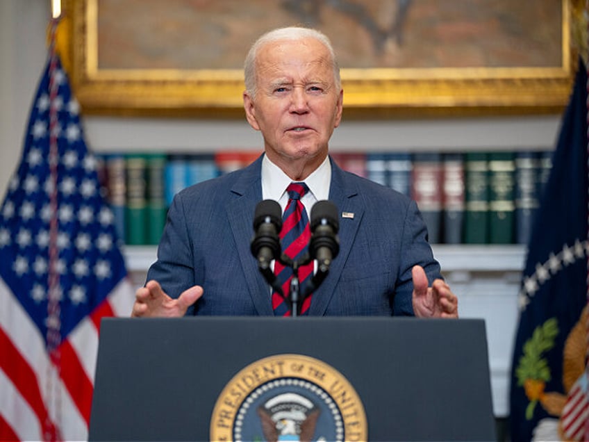 Drones Interest Rates - President Joe Biden delivers remarks on the landfall response to H