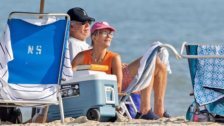 President Joe Biden on vacation in Delaware