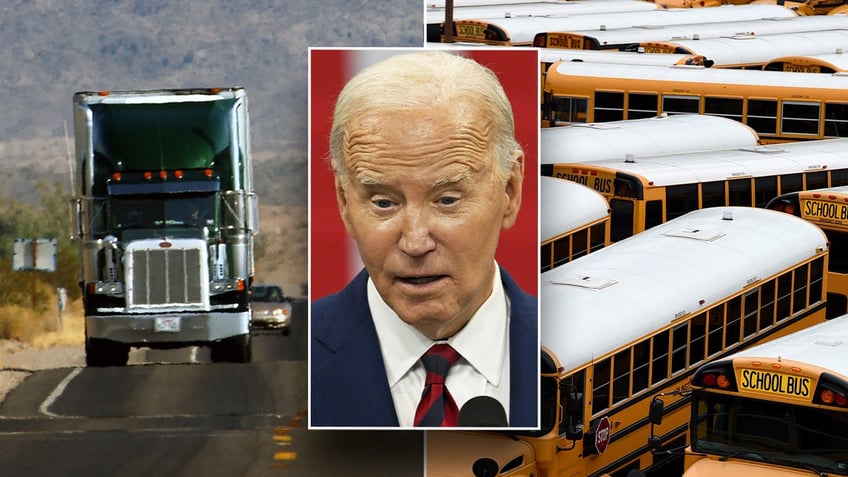 biden cracks down on diesel trucks in bid to fight climate change reduce emissions