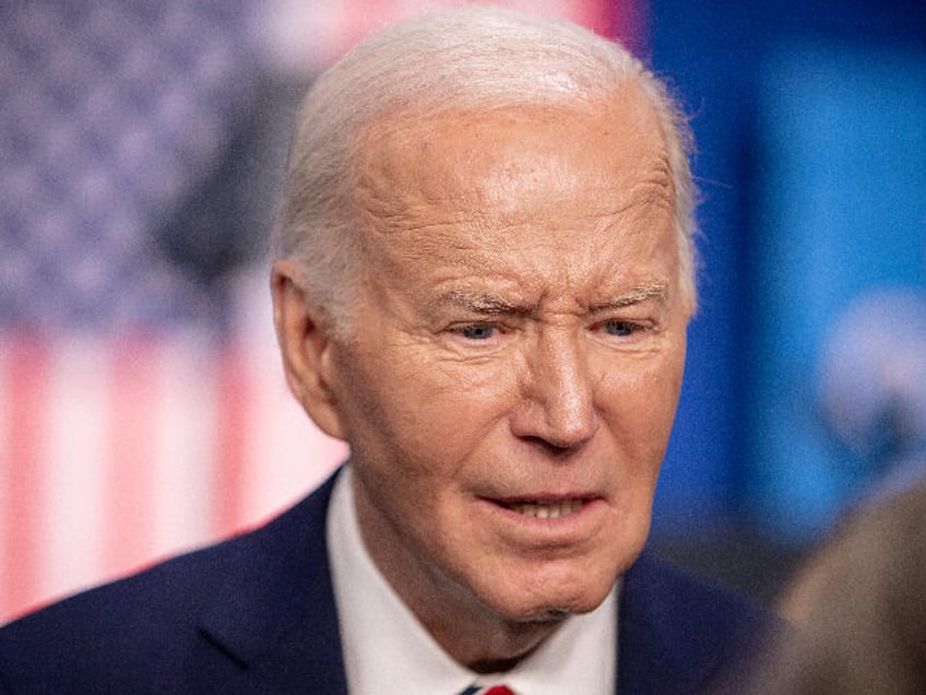 NASHUA, NEW HAMPSHIRE - MAY 21: President Joe Biden met with attendees following remarks a