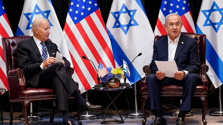 biden declares it is vital to us security for israel ukraine to succeed in wars will request funding