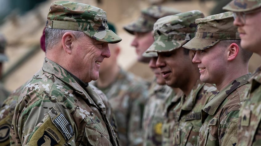 biden during tribute to gen milley says government shutdown would be dereliction of duty to us troops