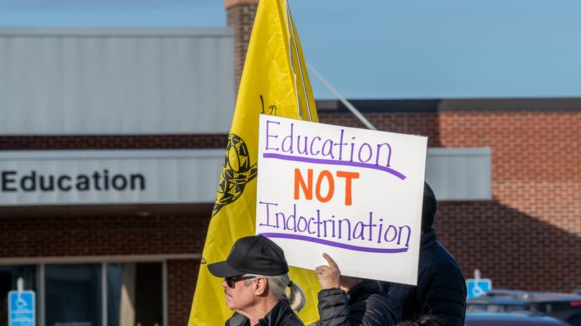 Public school protest during COVID