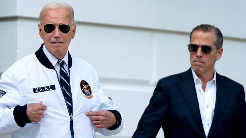 President Joe Biden and his son Hunter Biden