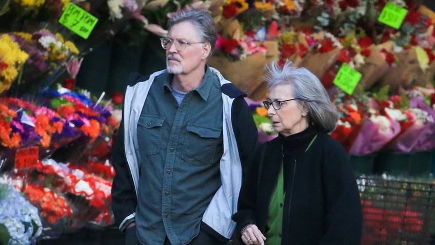 Mark Zwonitzer is seen out with an unidentified woman in New York City