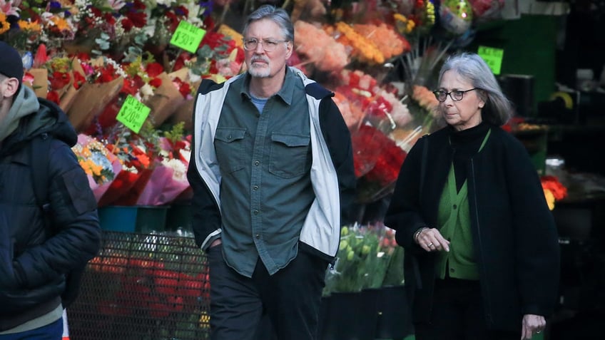 Mark Zwonitzer is seen out with an unidentified woman in New York City