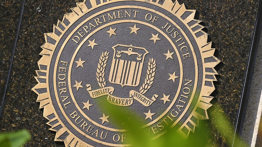 FBI seal on it HQ building in DC