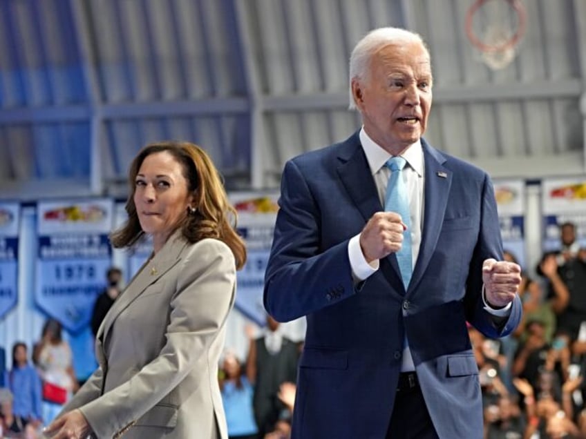 President Biden and Vice President Harris are appearing together for the first time since