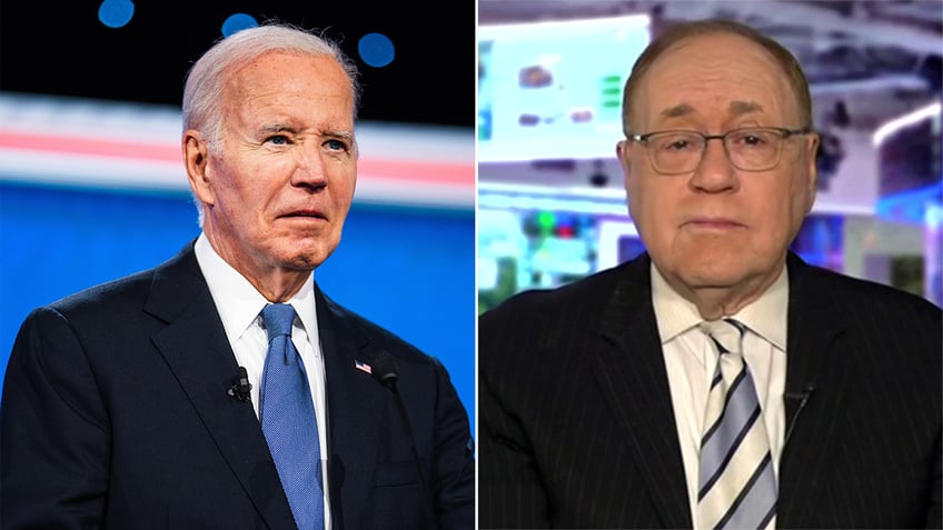 split image of joe biden and dr. marc siegel