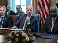 Biden holds first Cabinet meeting in nearly a year, first lady joins for first time