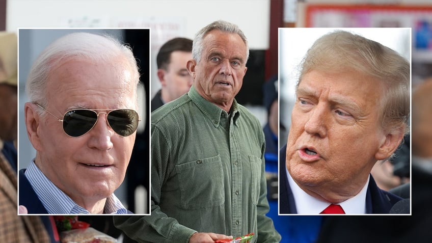 Joe Biden, RFK Jr., and Donald Trump