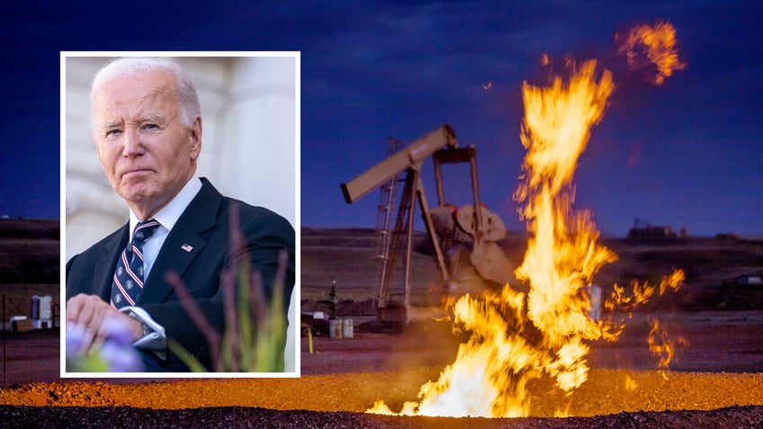 President Joe Biden's Environmental Protection Agency finalized a new rule Tuesday, taxing methane emissions from the oil and gas sector.