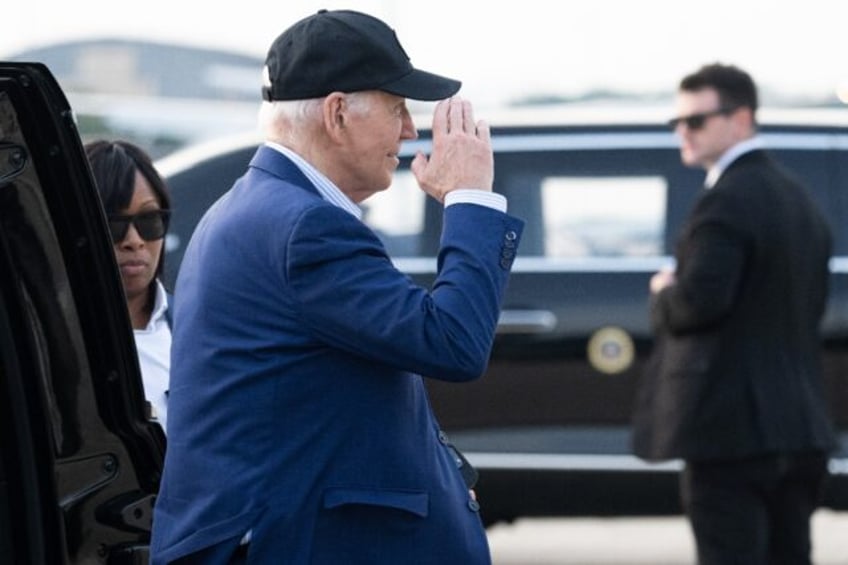 Biden is due to stay in France until Sunday